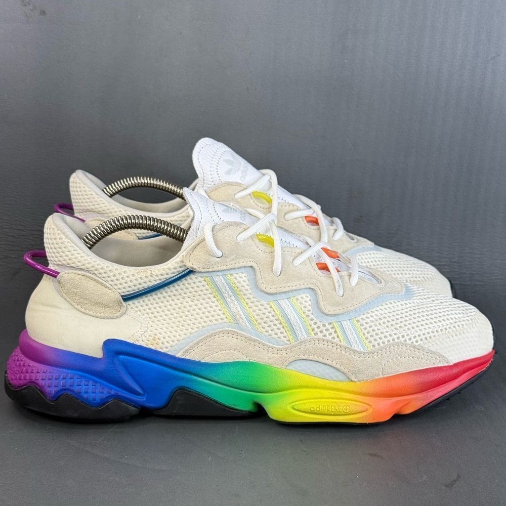 Adidas Ozweego 'Pride' athletic sneaker shoes men’s size 10